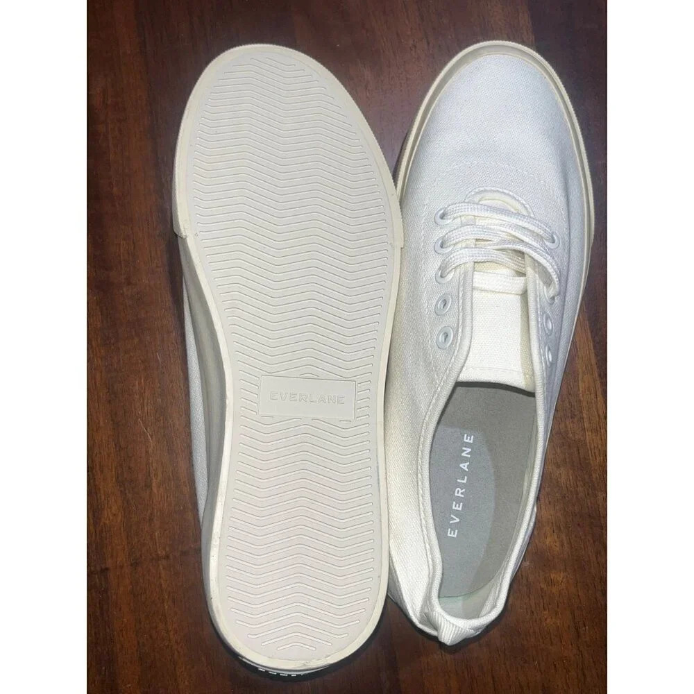 Everlane The Forever Sneaker in White Mens New Athletic Shoes - Picture 9 of 14